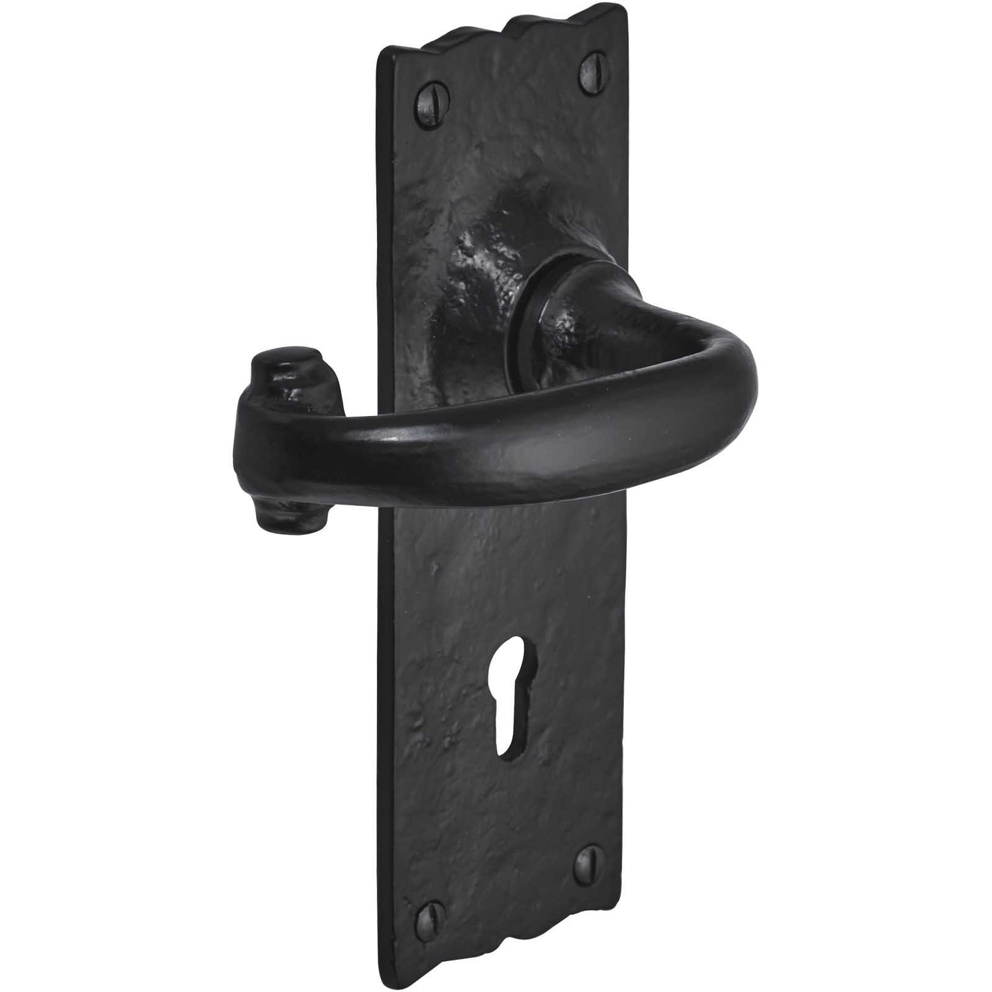 158mm x 55mm No.4001 Old Hill Ironworks Burford Suite Lever Lock Handles