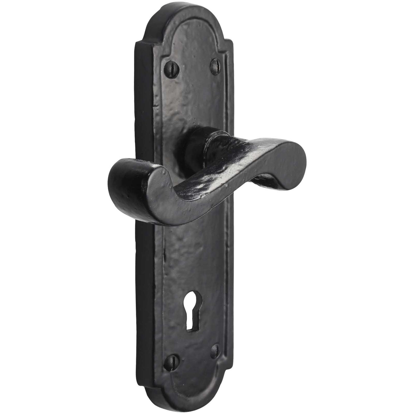 172mm x 48mm No.4021 Old Hill Ironworks Laverton Suite Lever Lock Handles