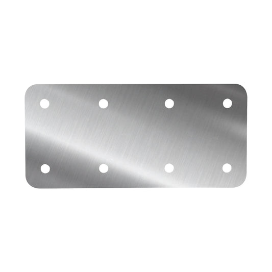 No.4718/S SleeperSecure Stainless Steel (A2/304) Short Internal Sleeper Straight Flat Support Plate