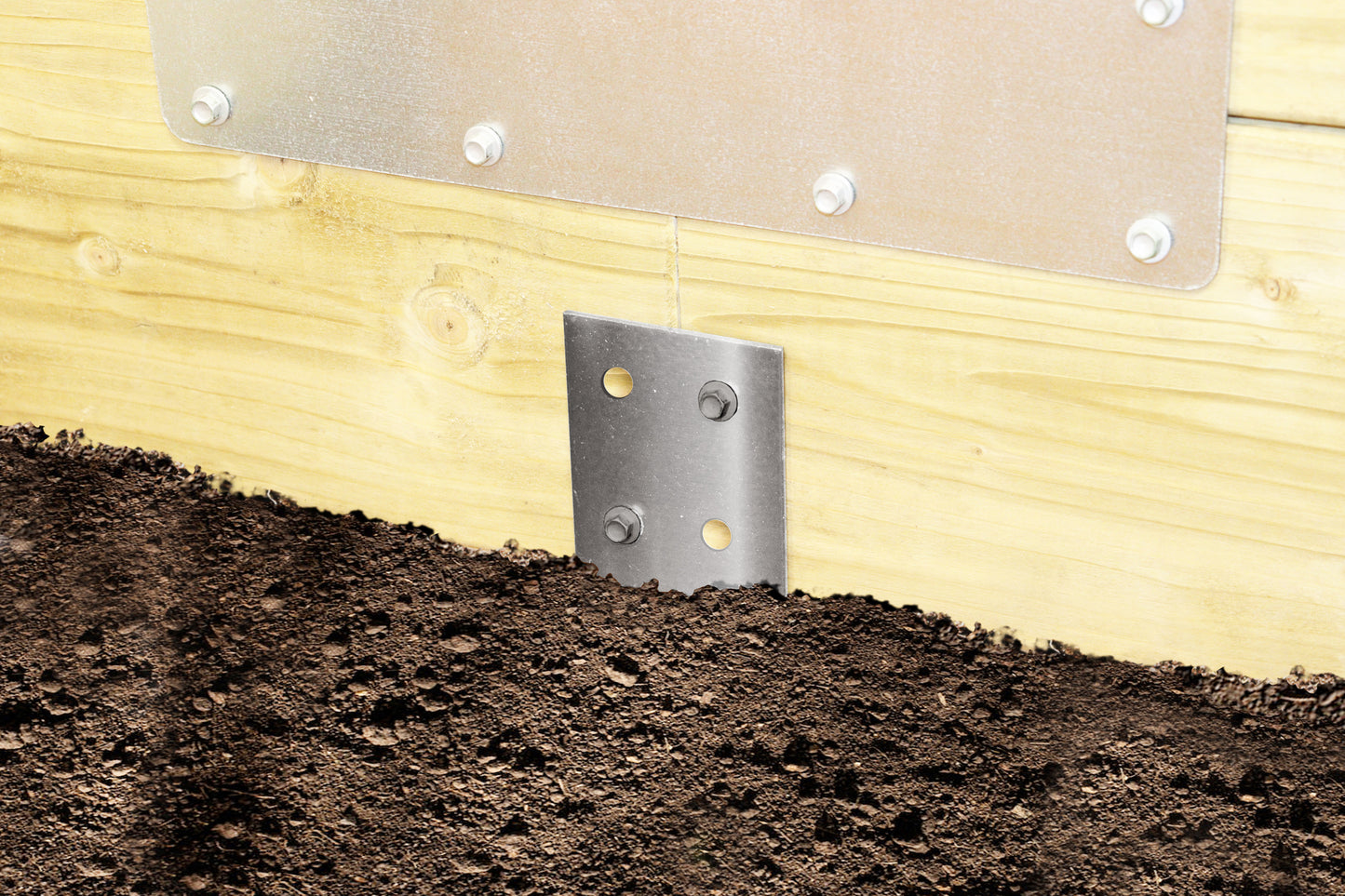 No.494/S SleeperSecure Stainless Steel (A2/304) Sleeper / Base Anchor Bracket to Concrete In