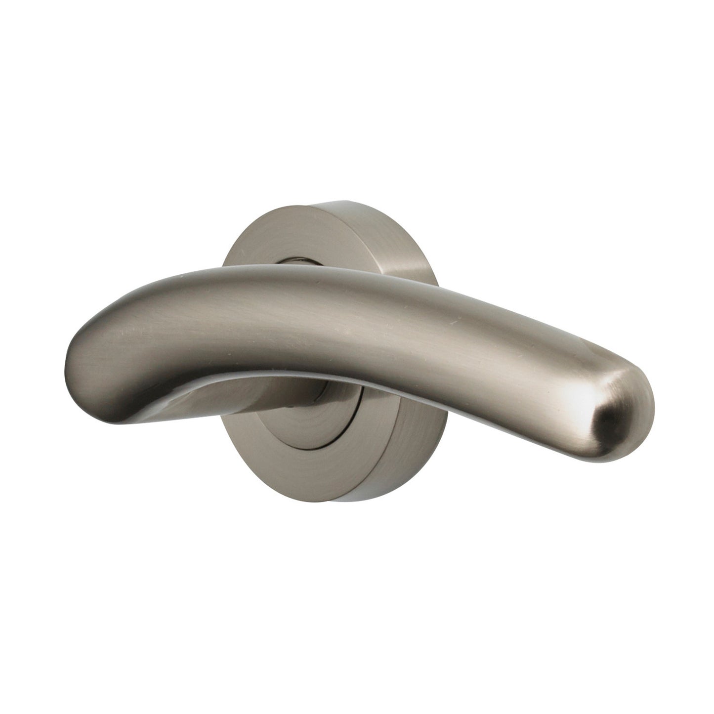 123mm No.5205 Vision Mira Designer Lever Handles on 52mm Round Rose