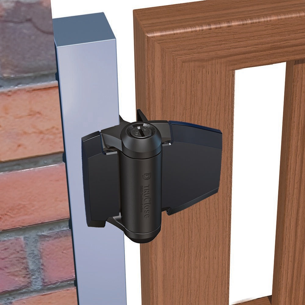 No.TCA2L2S3BT D&D TruClose Regular Hinges with 2 Legs - for Metal & Wooden Gates