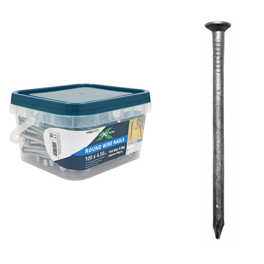 No.6032 Round Wire Nails - Tubs