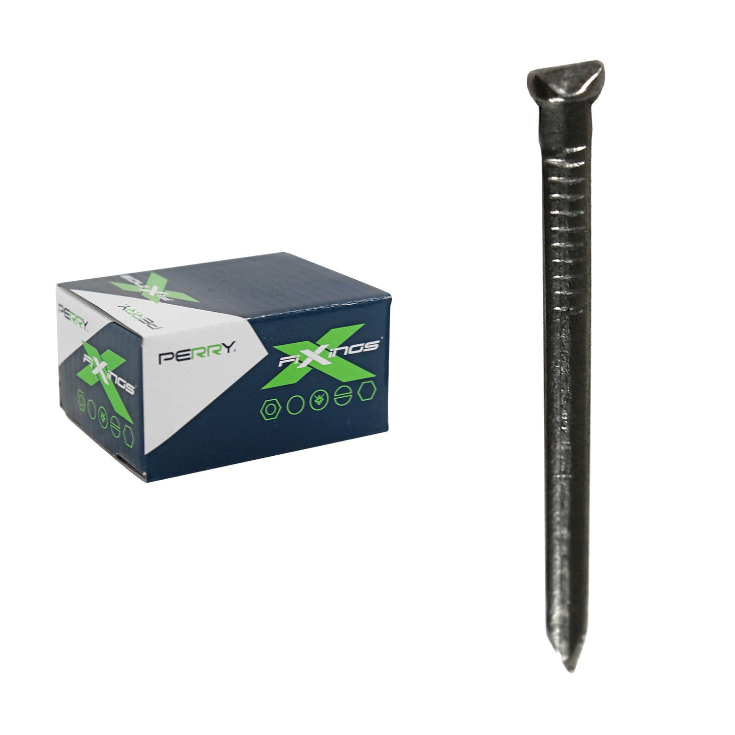 No.6037 Oval Brad Nails - Retail Box