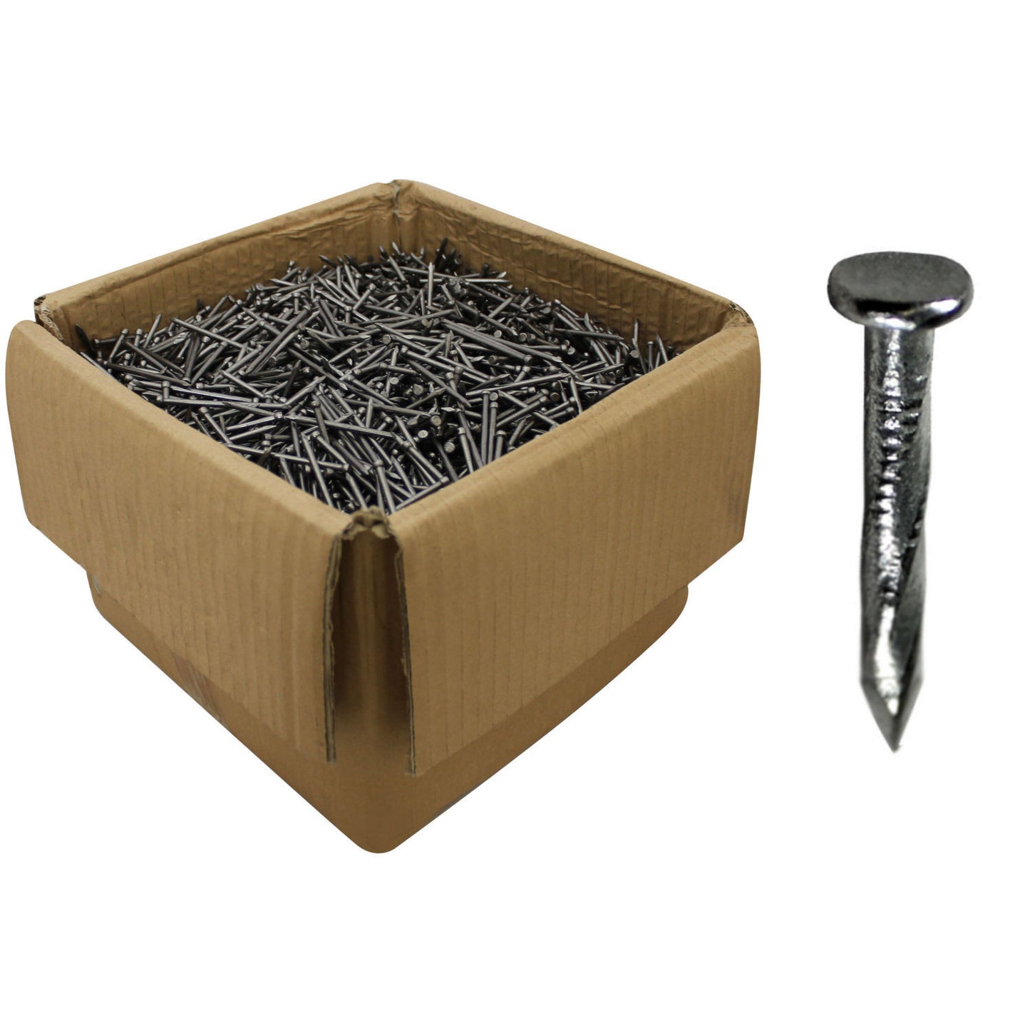 No.6045 Square Twisted Nails - Bulk Box