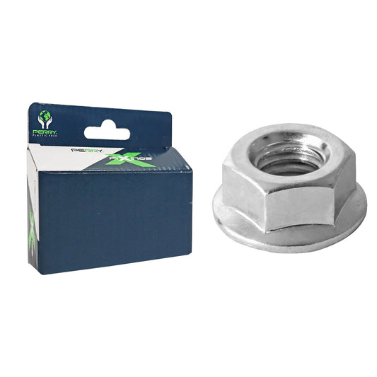 No.6414/PP Grade 8 Metric Hex Serrated Flange Nuts (DIN 6923)