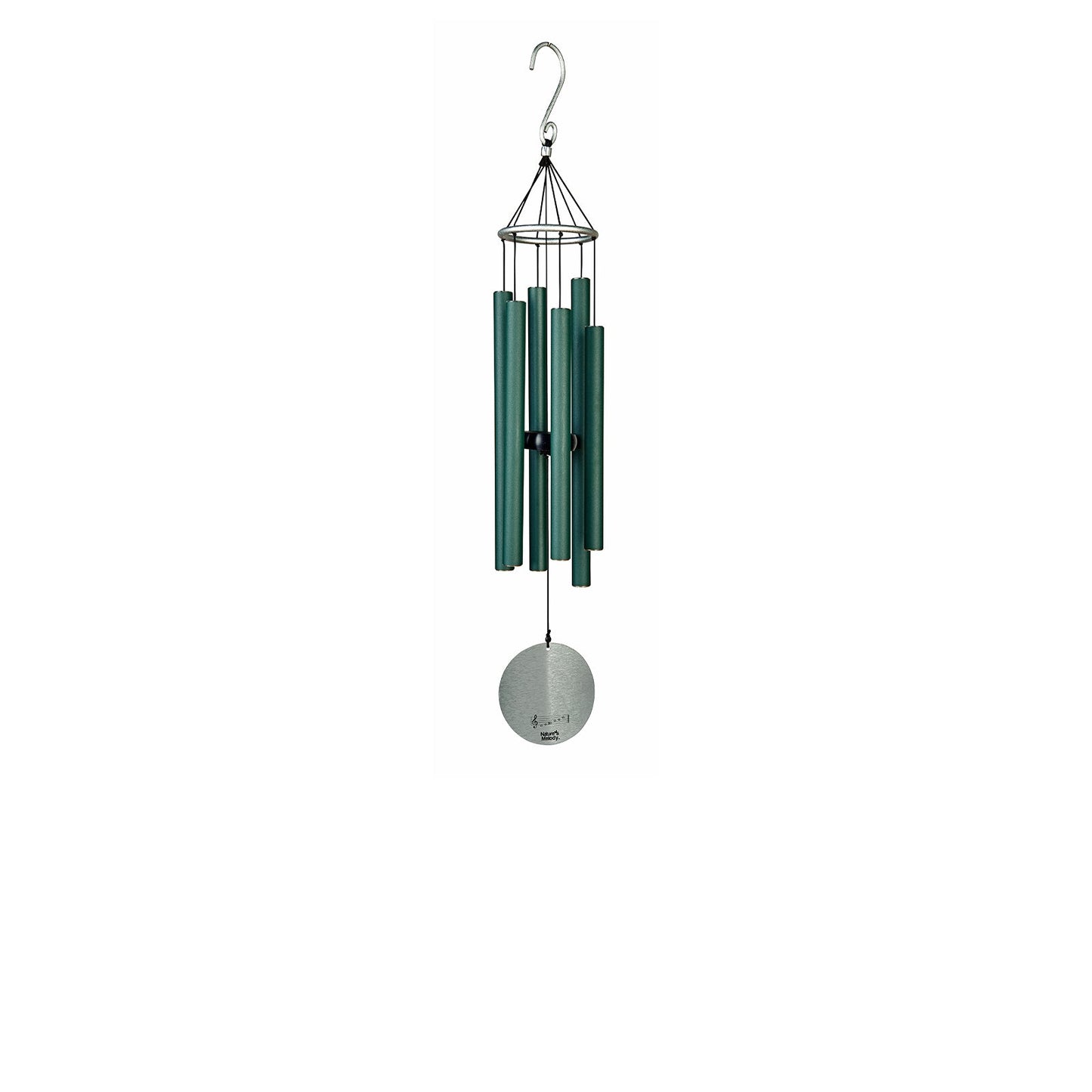 No.AT28FGN Aureole Tunes Wind Chime - 28" Forest Green