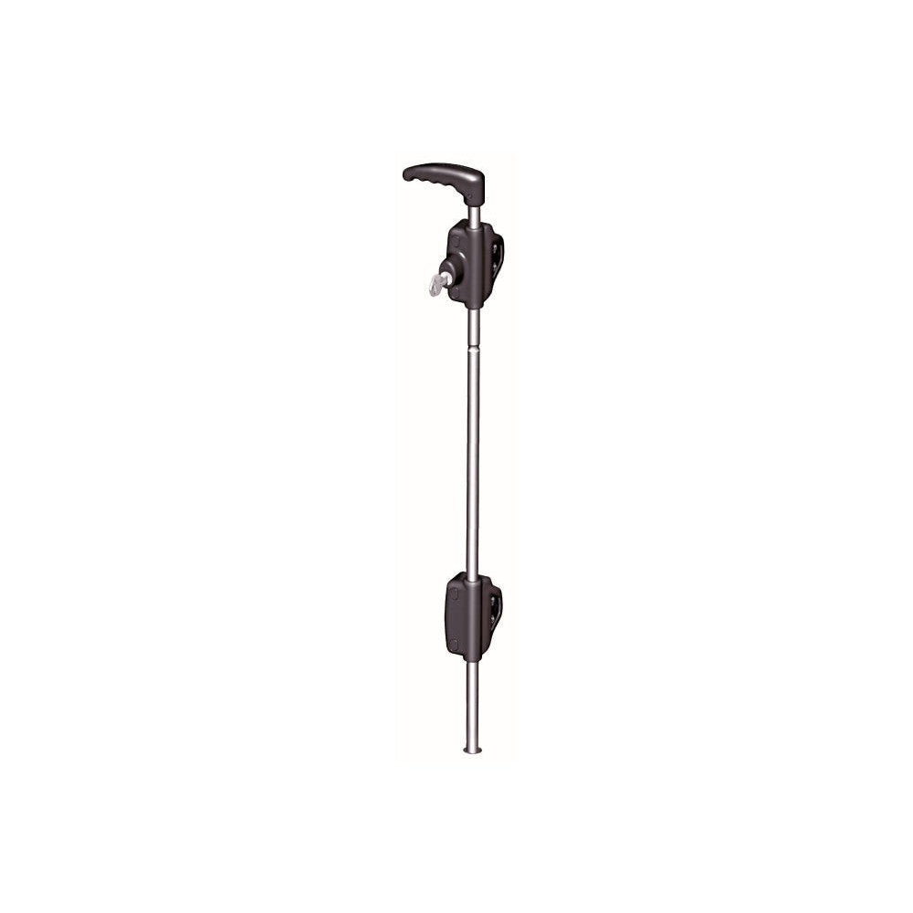 No.LB118BXLA D&D LokkBolt 18" Drop Bolt Keyed Alike - for Metal Gates