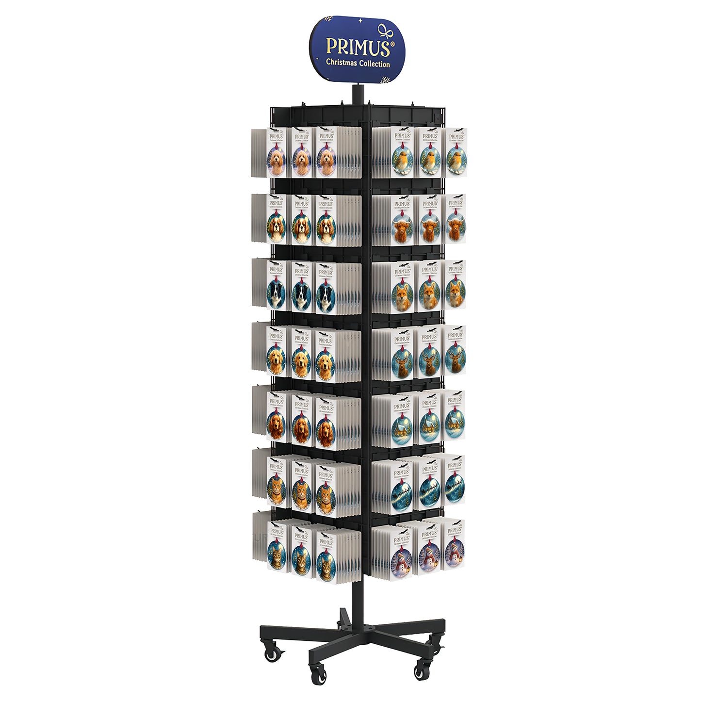 No.P6120 Small 4-Sided Metal Hanger FSDU