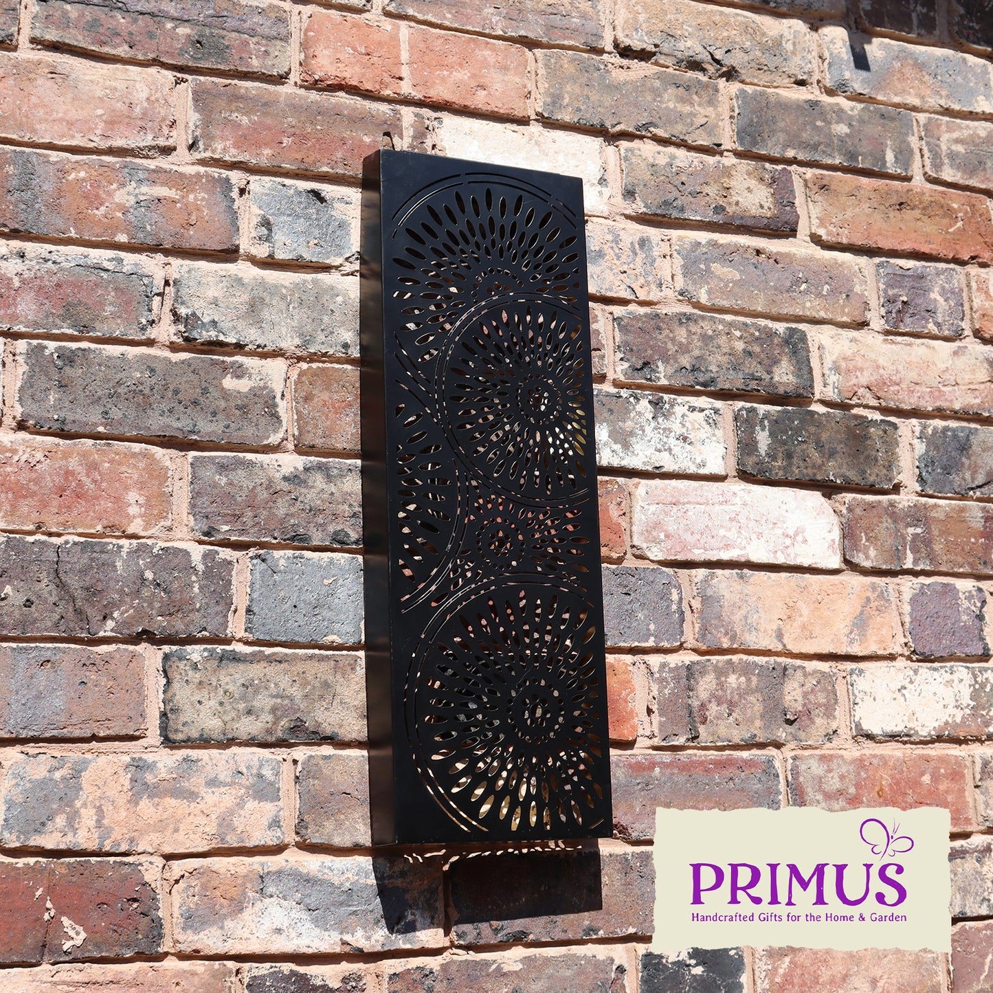 No.PA1012BK Metal Moroccan Solar Wall Panel