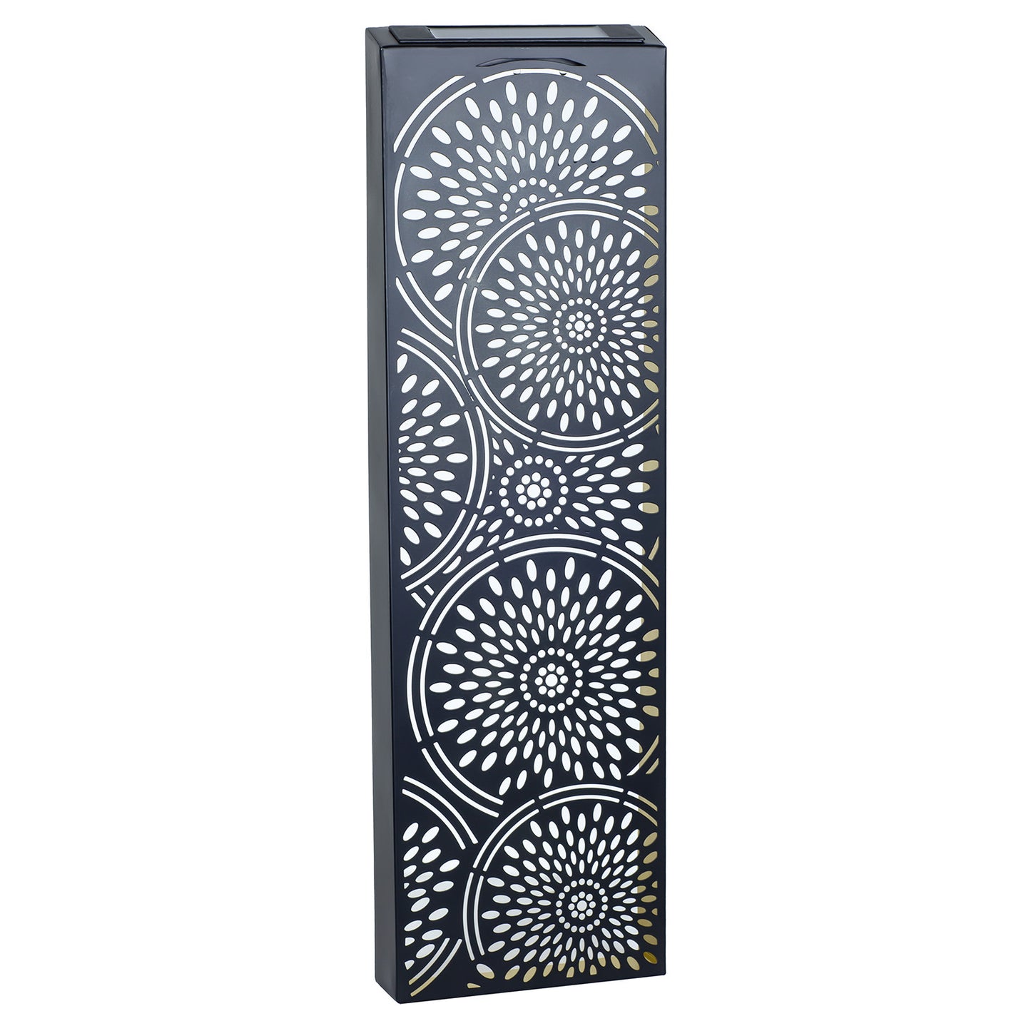 No.PA1012BK Metal Moroccan Solar Wall Panel