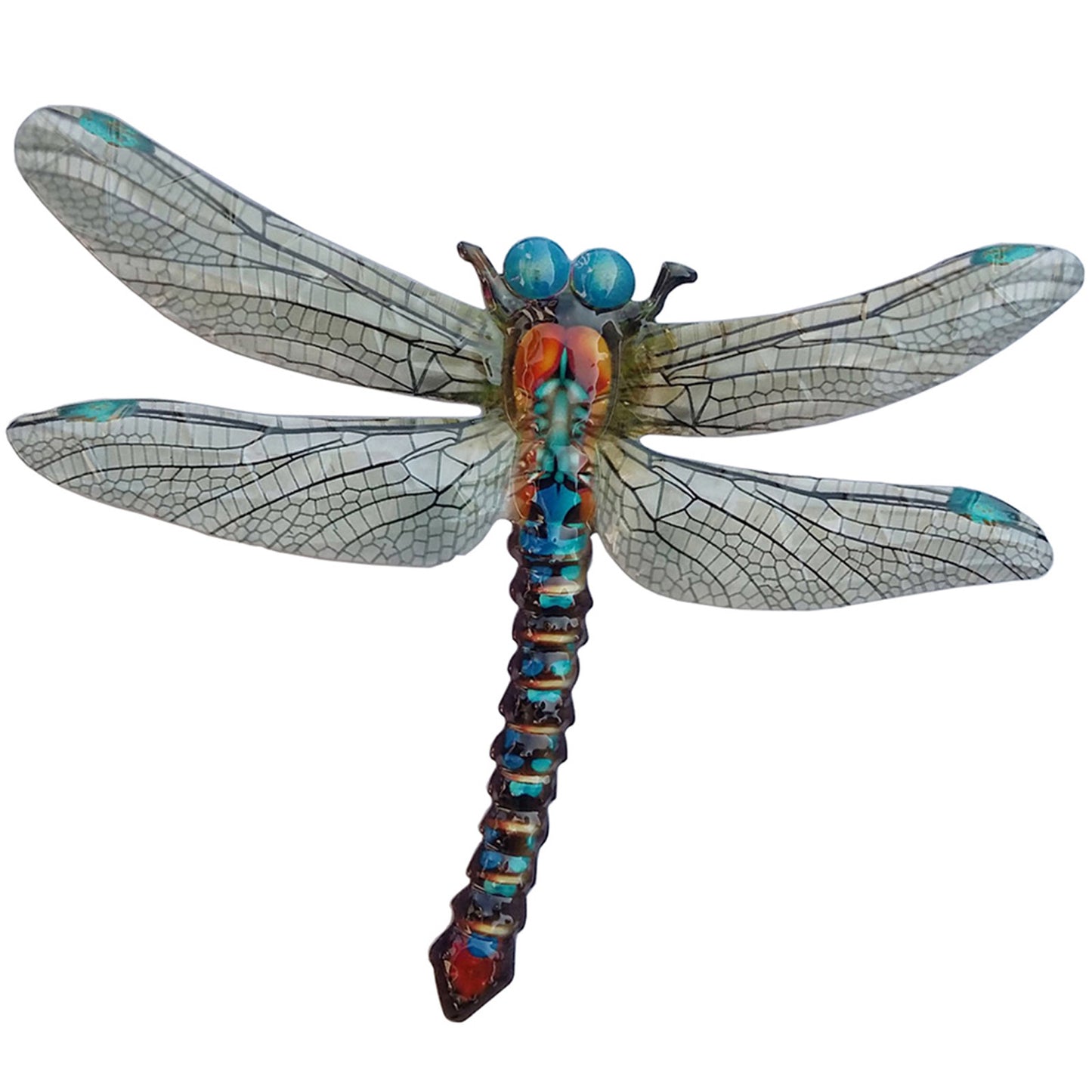 No.PA1850 Large Metal Dragonfly - Blue