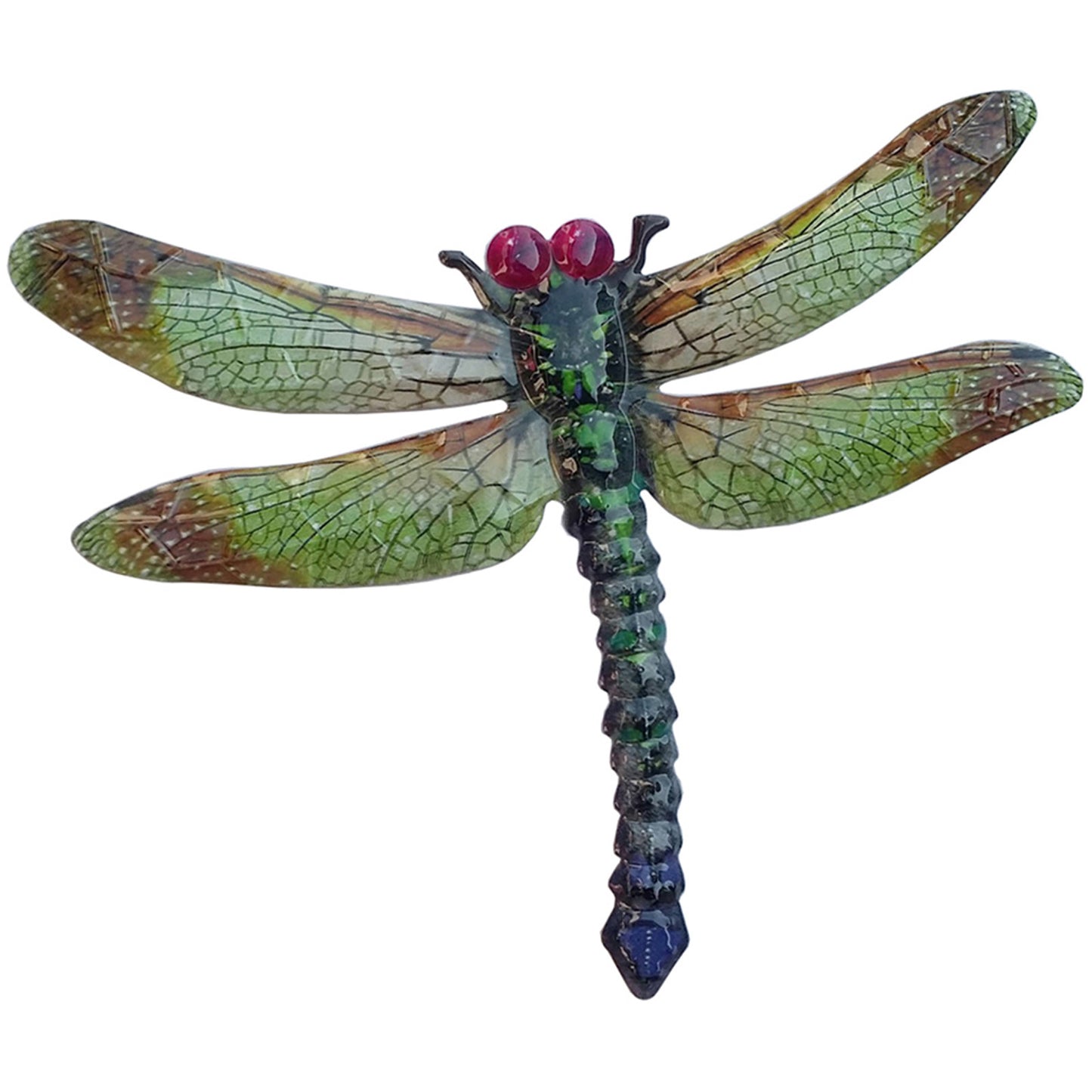 No.PA1851 Large Metal Dragonfly - Green