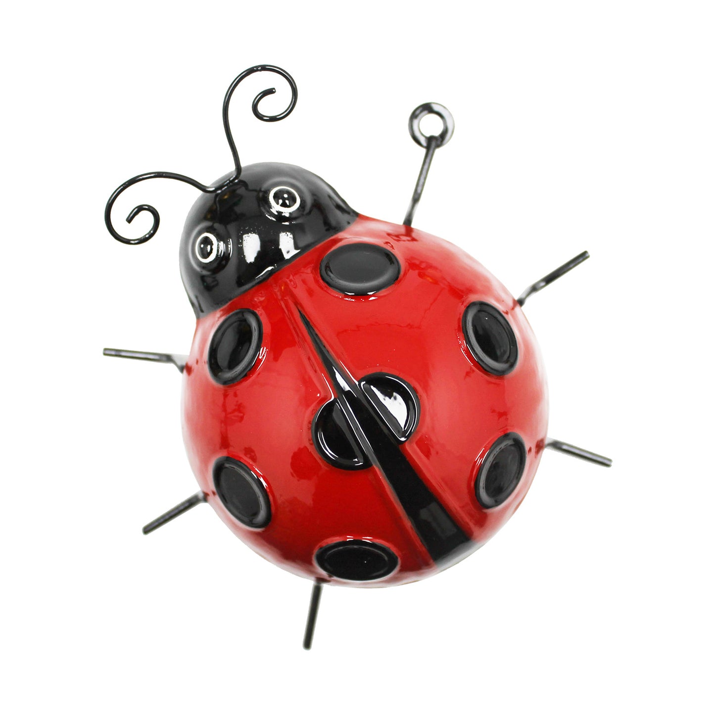 No.PA1881 Medium Metal Ladybird Wall Art