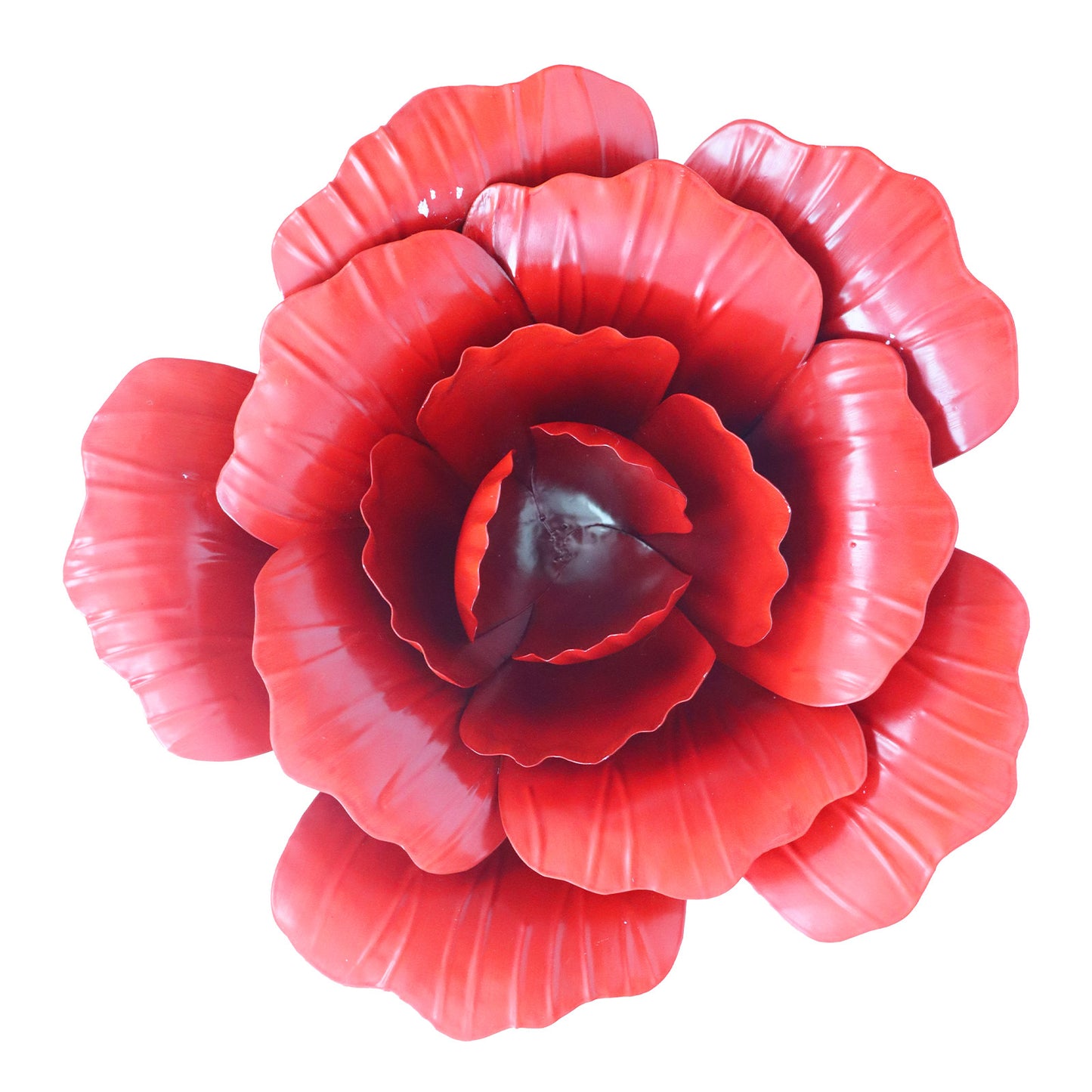 No.PA2541 Large Metal Wall Mounted Rose