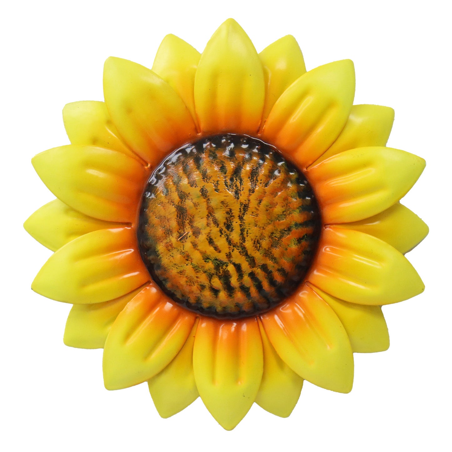 No.PA2542 Large Metal Wall Mounted Sunflower