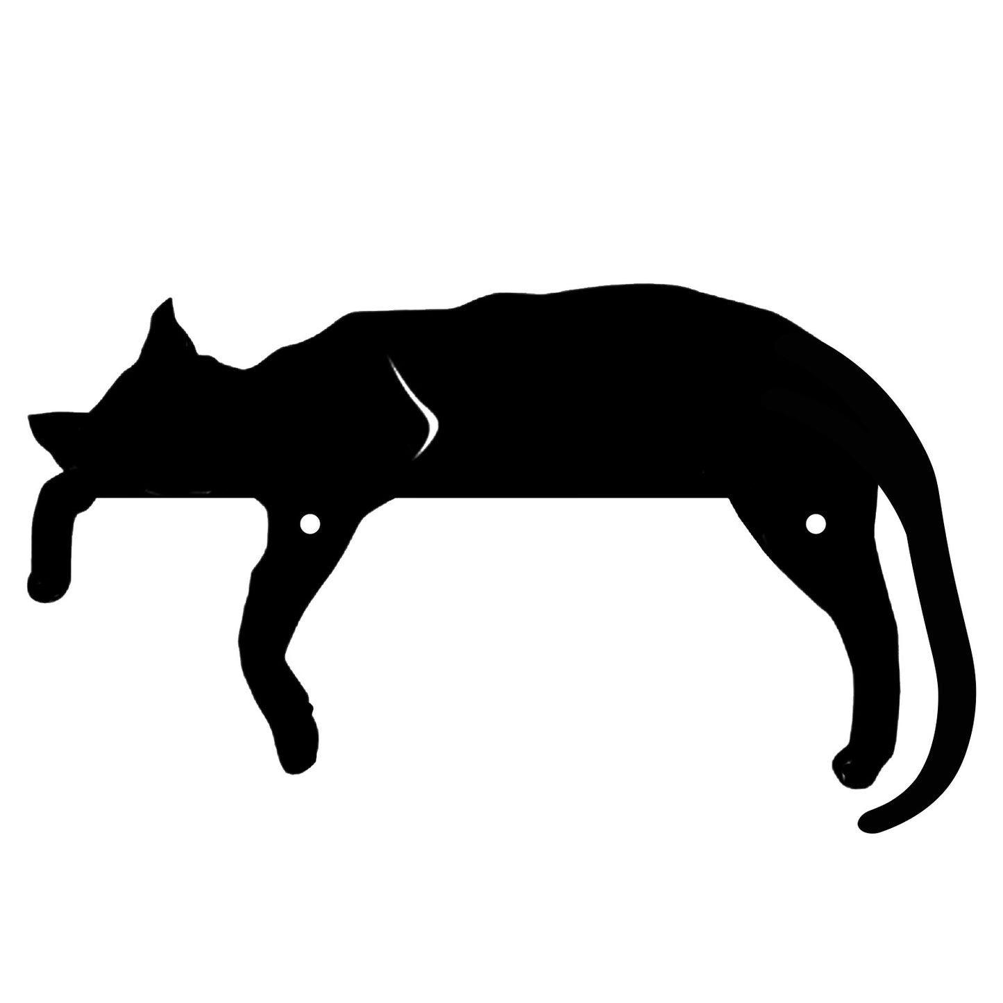 No.PF1037 Lazy Cat Fence Topper