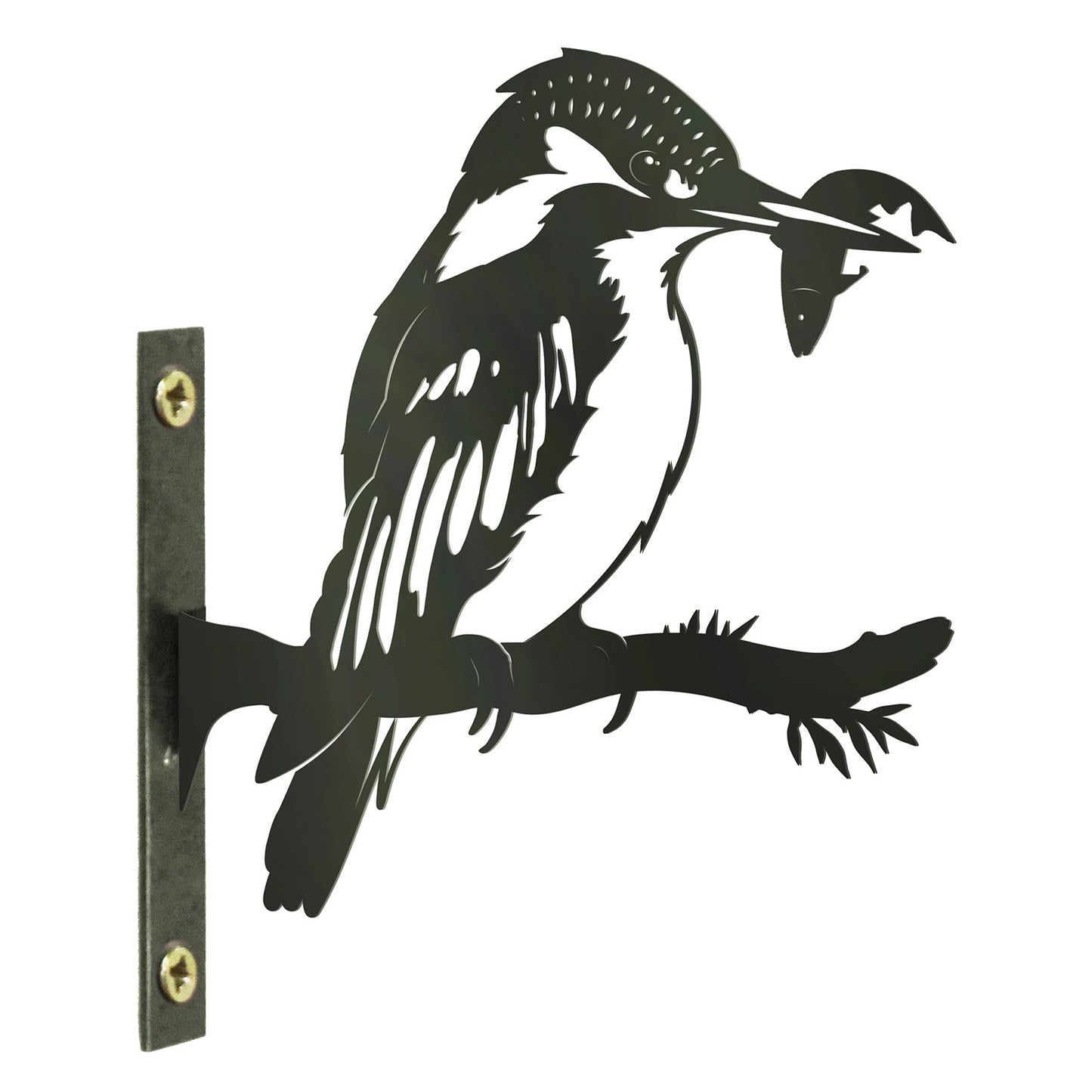 No.PF1104 Metal Kingfisher Tree Silhouette