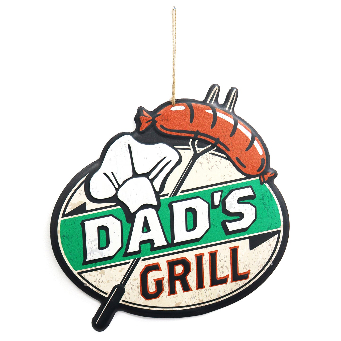 No.PH1015 Dad's Grill Metal Wall Sign