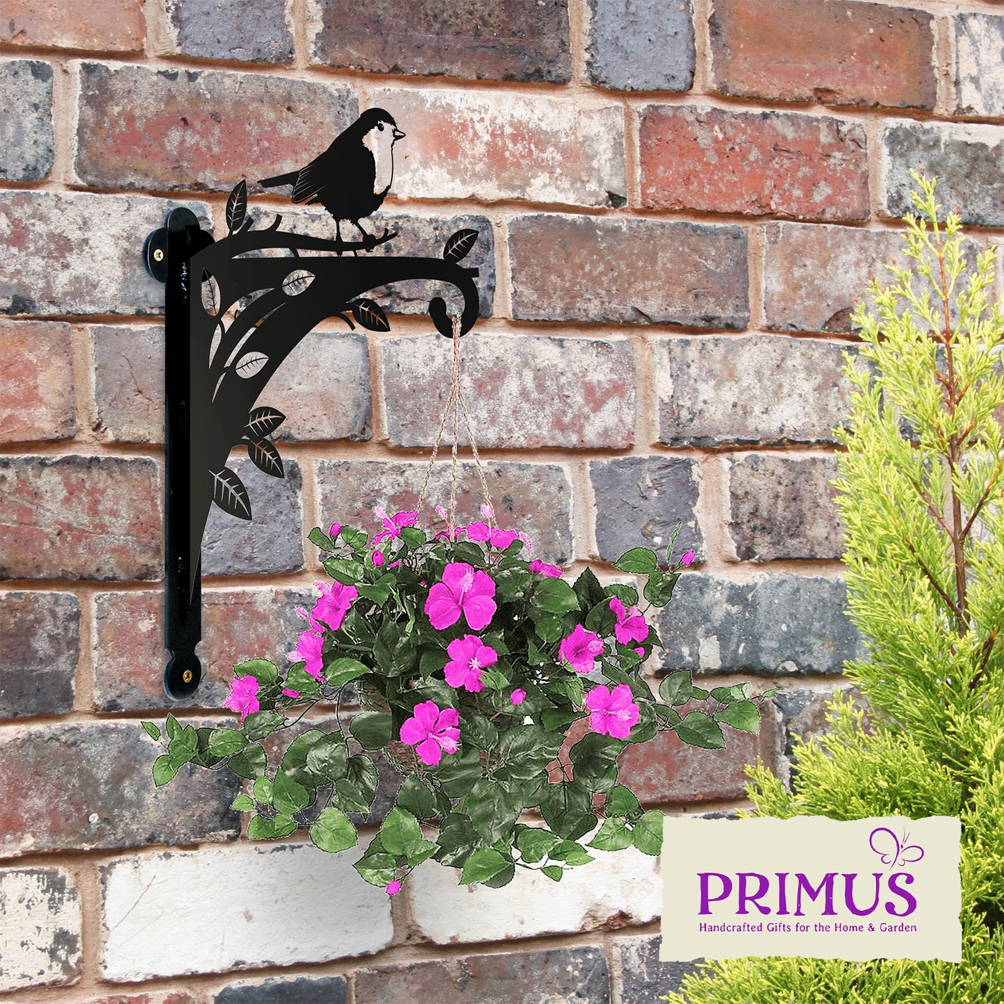 No.PP1001 Metal Robin Hanging Basket Bracket