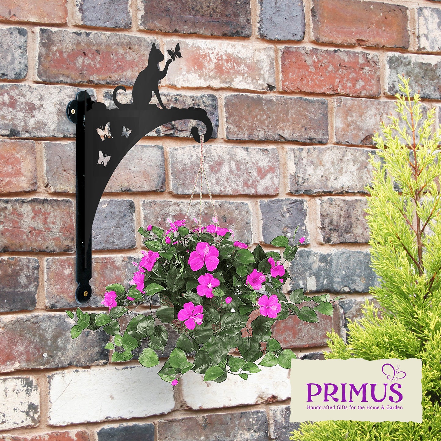 No.PP1002 Metal Cat Hanging Basket Bracket