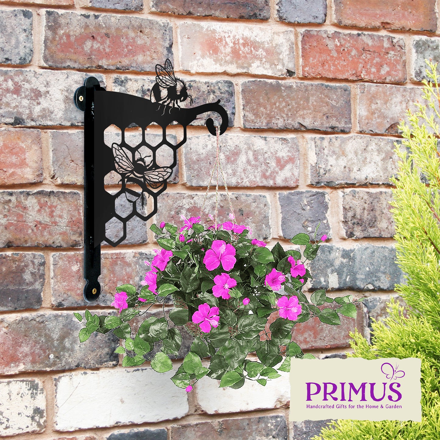 No.PP1003 Metal Bee Hanging Basket Bracket