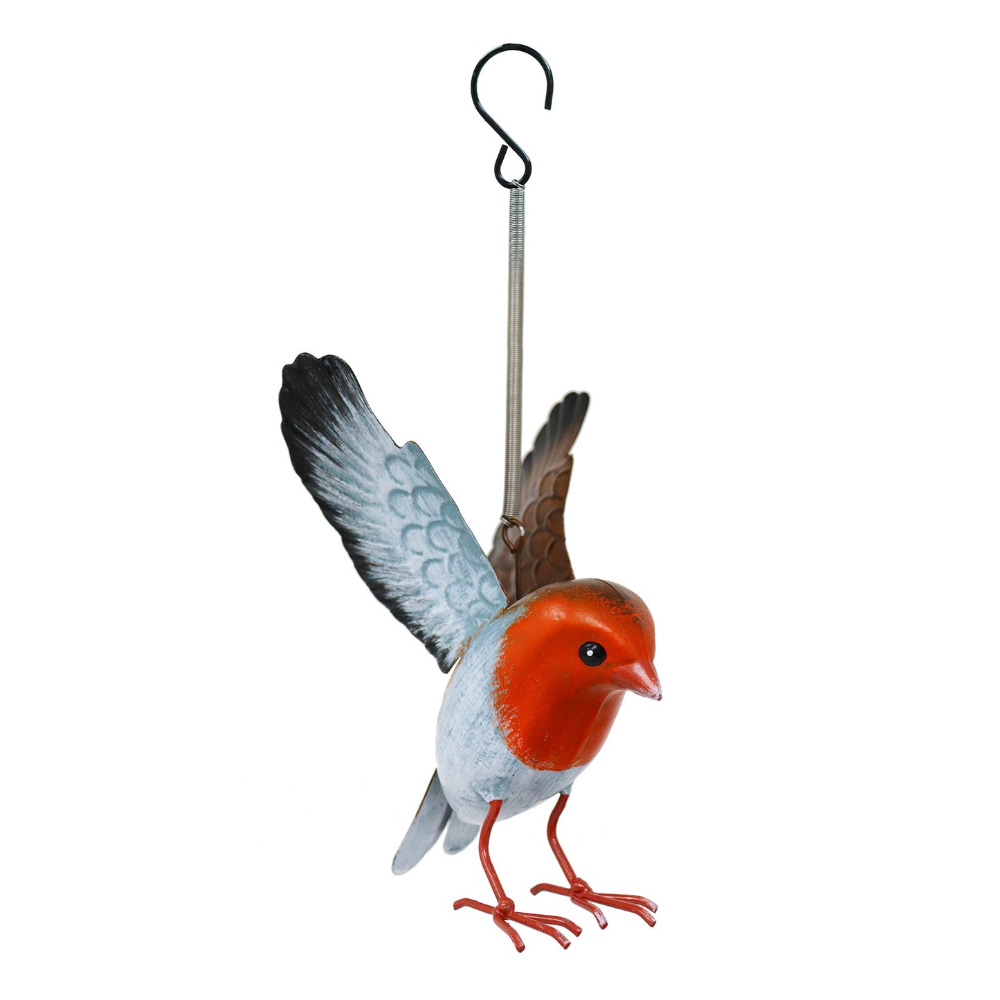 No.PQ1861 Small Metal Hanging Robin