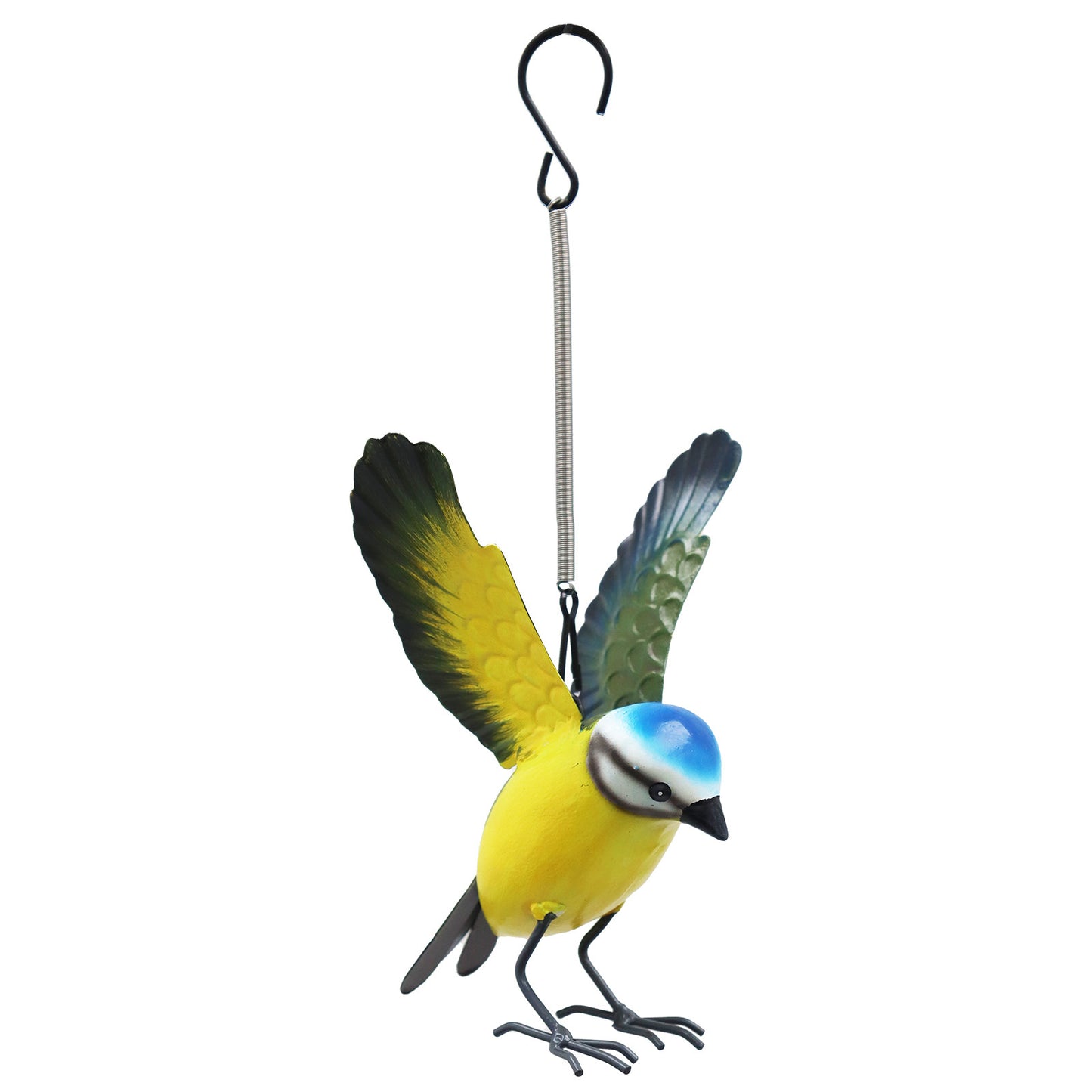No.PQ1862 Small Metal Hanging Blue Tit