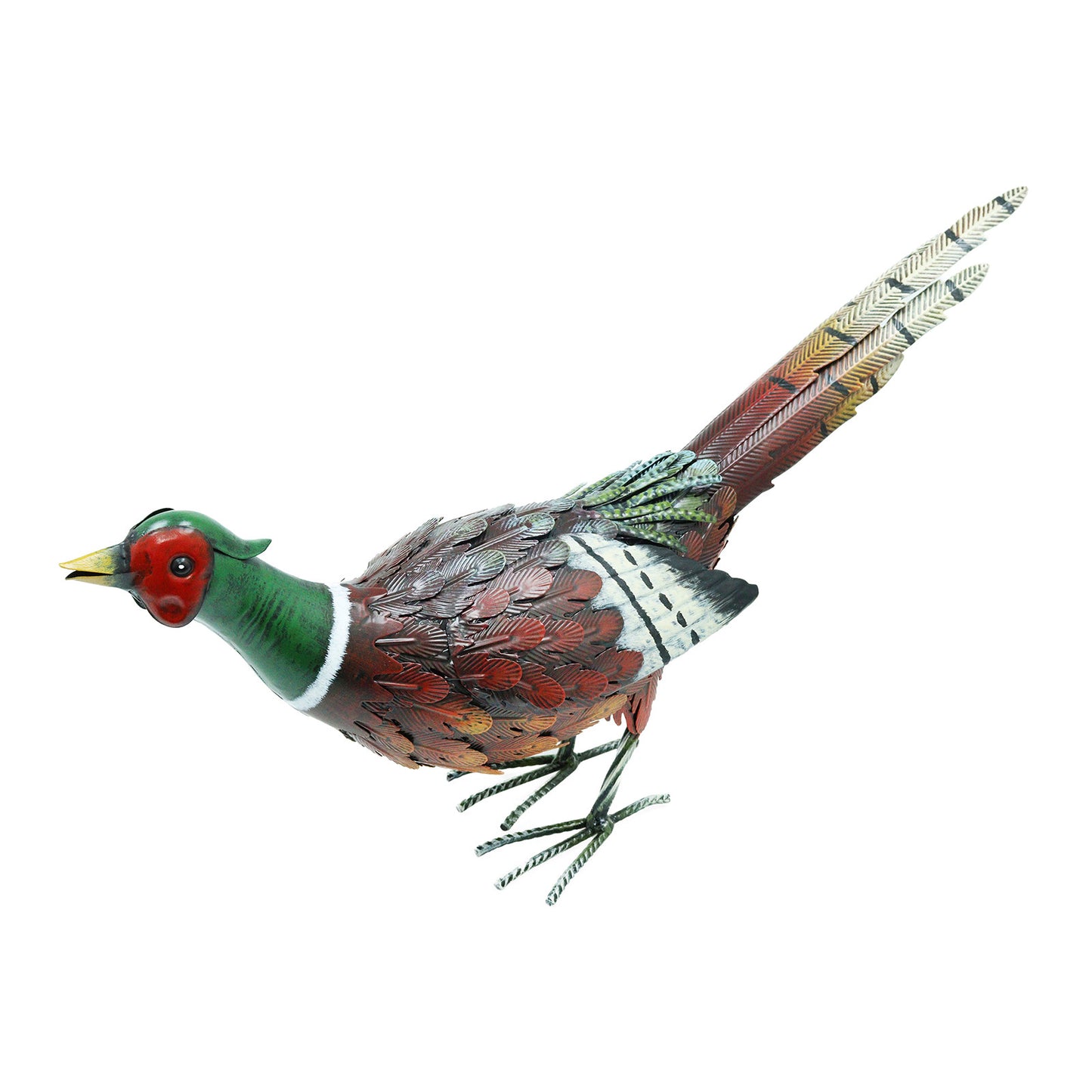 No.PQ1868 Metal Striding Pheasant