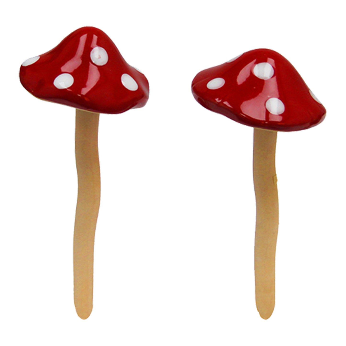 No.PS5102 Medium Red Ceramic Toadstool Assortment (30pcs in PDQ)