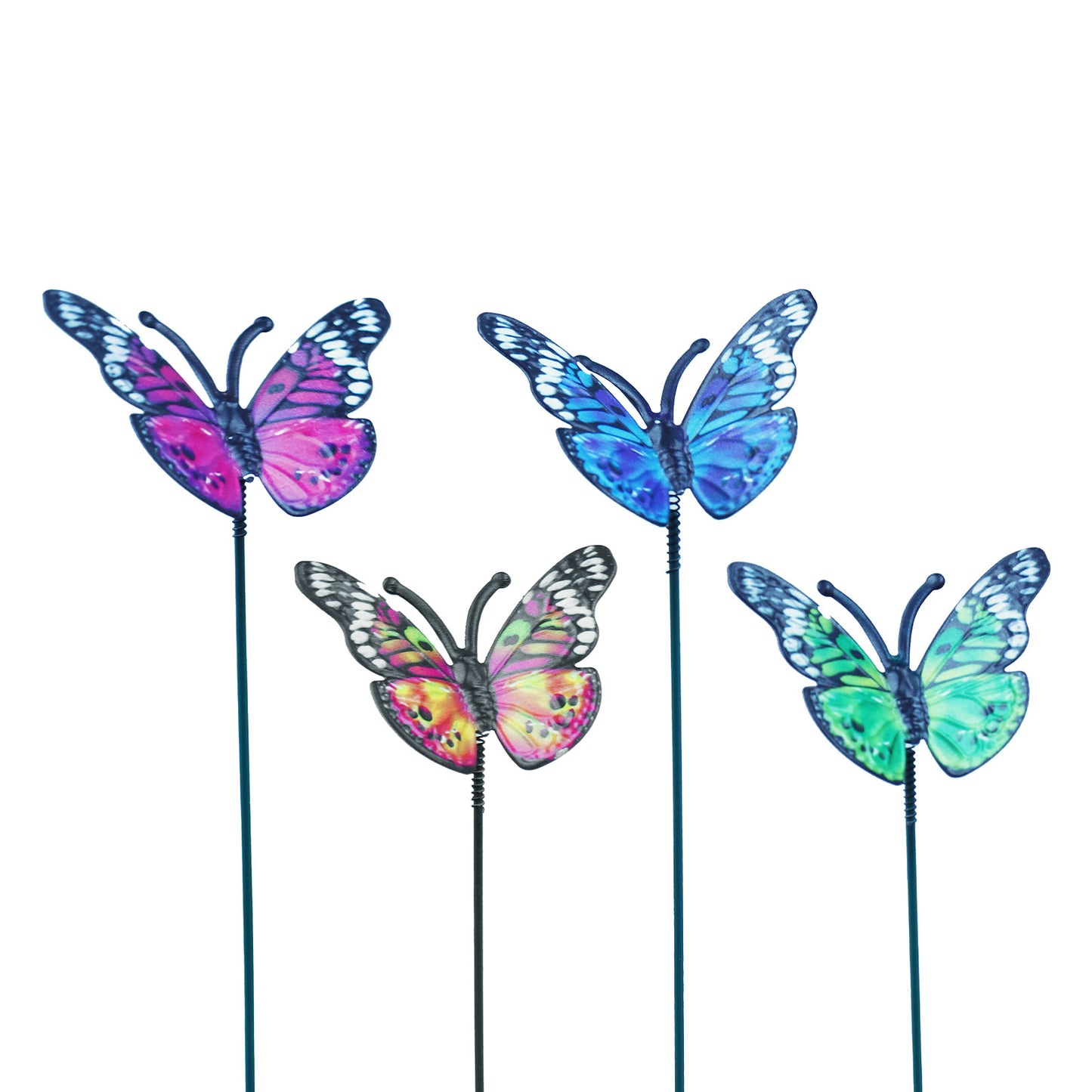 No.PS8008 Medium Metal Butterfly Assortment