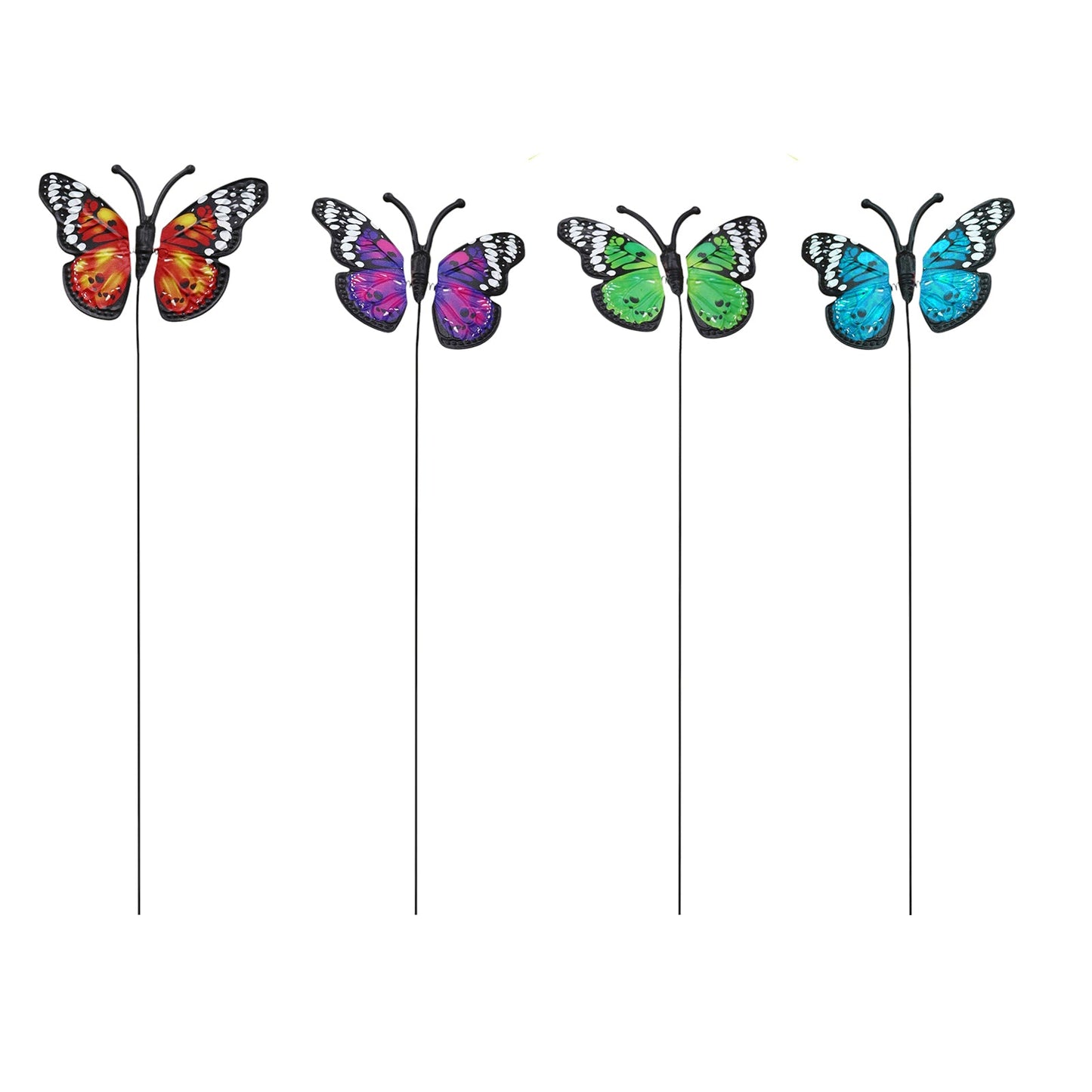 No.PS8009 Large Butterfly Stake with Flapping Wings