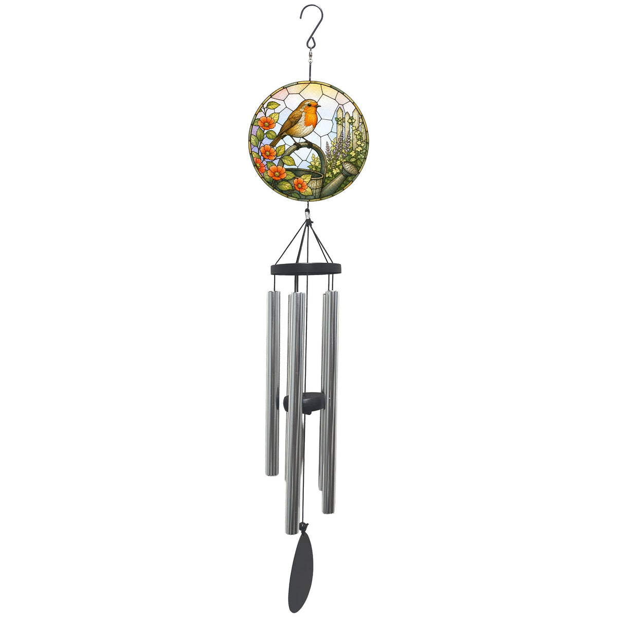 No.PT1057 Large Suncatcher Wind Chime - Robin