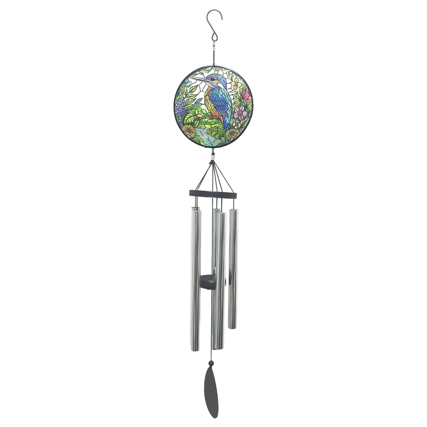 No.PT1059 Large Suncatcher Wind Chime - Kingfisher