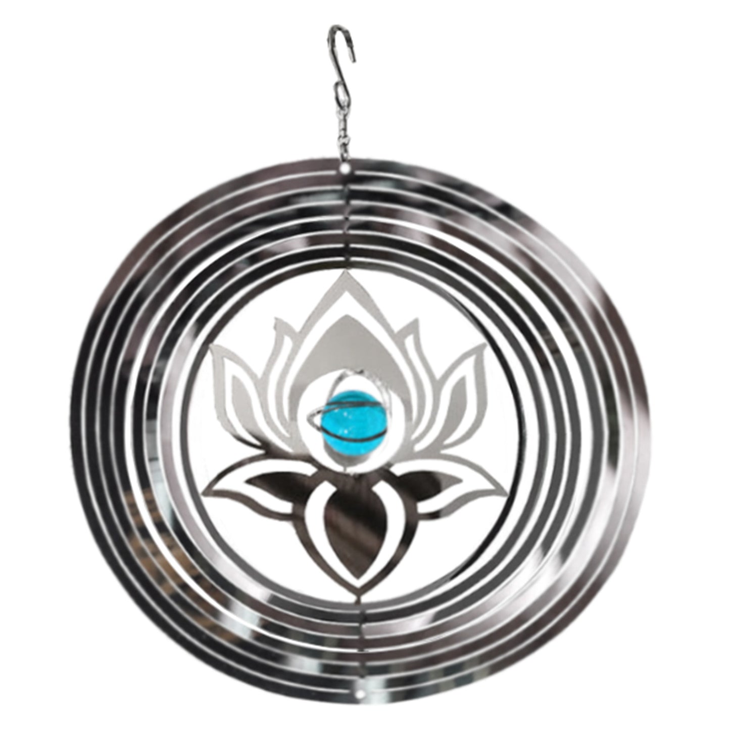 No.PT2406 Serenity Stainless Hanging Wind Spinner