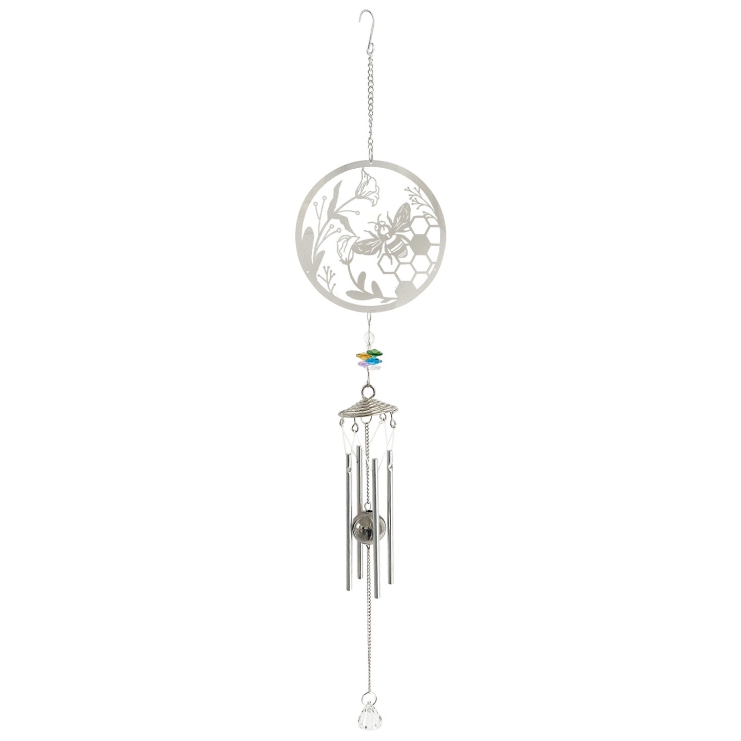 No.PT2502 Honey Bee Stainless Steel Hanging Wind Chime