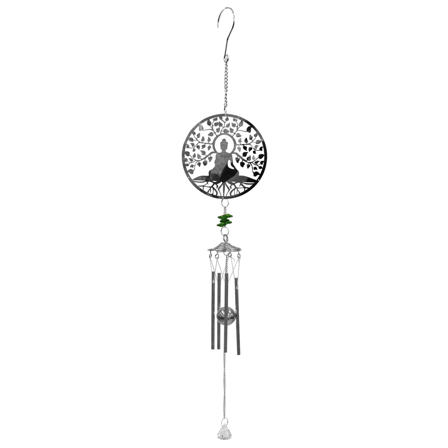 No.PT2504 Buddha Stainless Steel Hanging Wind Chime