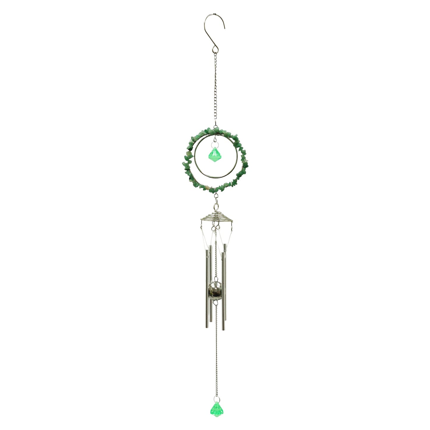 No.PT2512 Beaded Wind Chime - Green