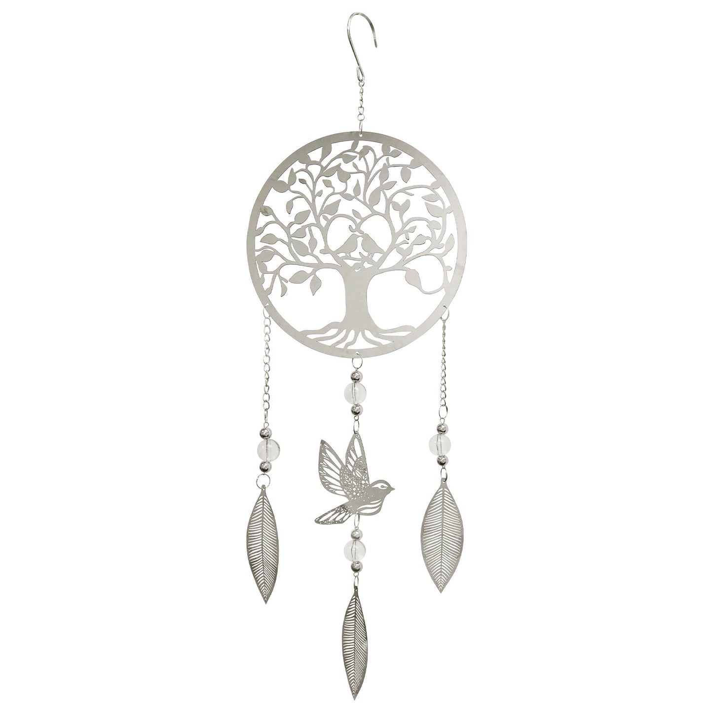 No.PT2810 Tree Stainless Steel Hanging Dreamcatcher