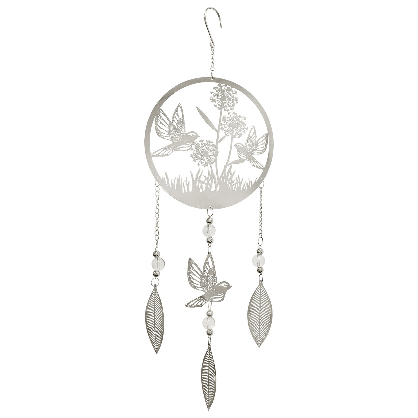 No.PT2811 Bird Stainless Steel Hanging Dreamcatcher