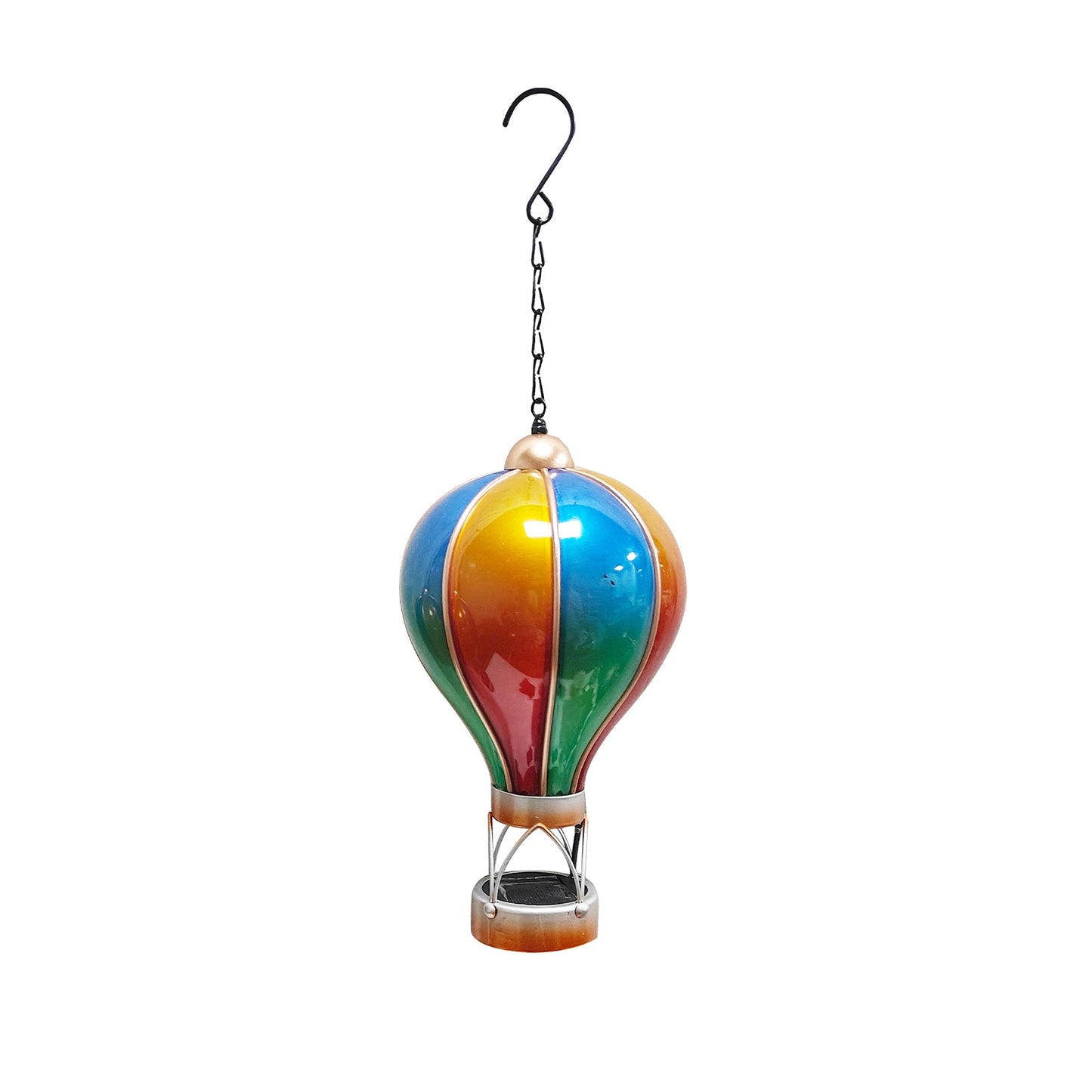 No.PT6115 Small Solar Hot Air Balloon - Blue & Gold