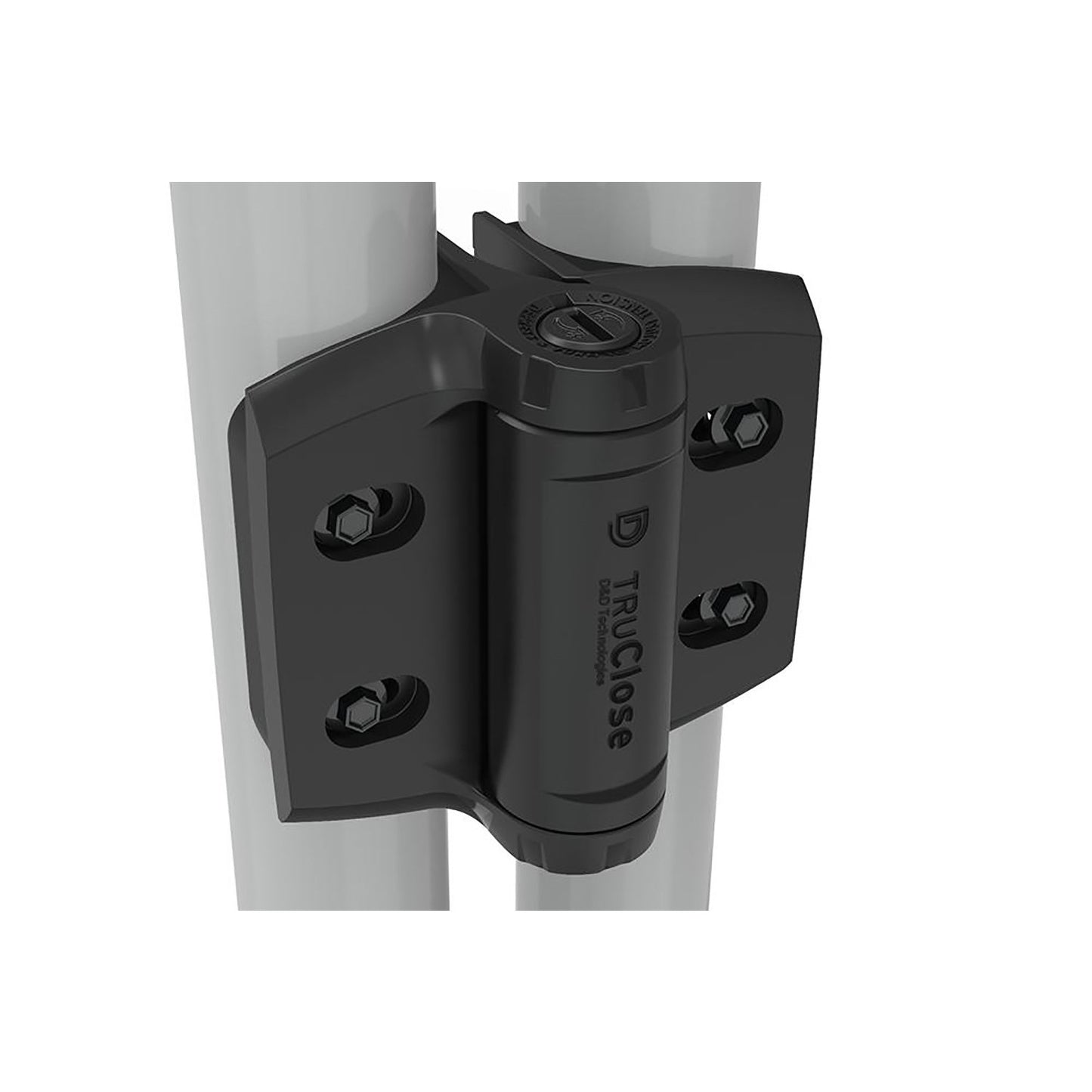 D&D TruClose Round Heavy Duty Hinges - for 48-51mm Gate Frames & Different Diameter Posts