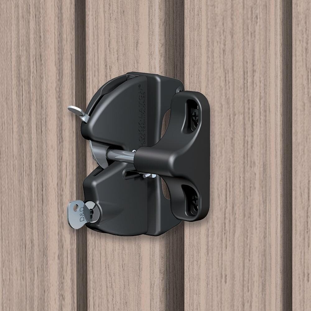 No.LLAAB D&D LokkLatch Series 2 with External Access Kit - Wafer Key