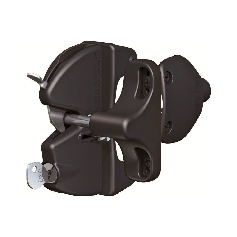 No.LLABRND D&D LokkLatch Round with External Access Kit - Wafer Key