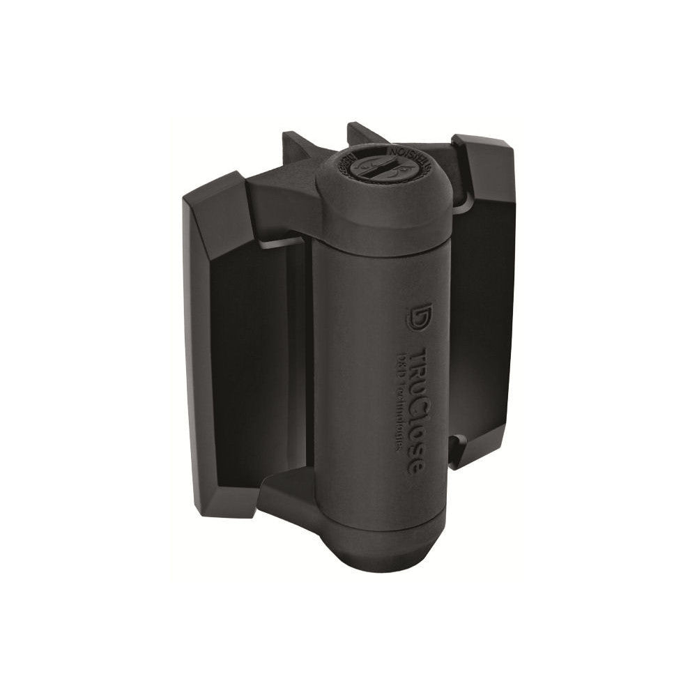 No.TCA1L2S3BT D&D TruClose Regular Hinges with 2 Legs (Black Trims) - for Metal Gates