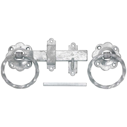 No.1137/PP Twisted Ring Handle Gate Latch - PERRYPACK