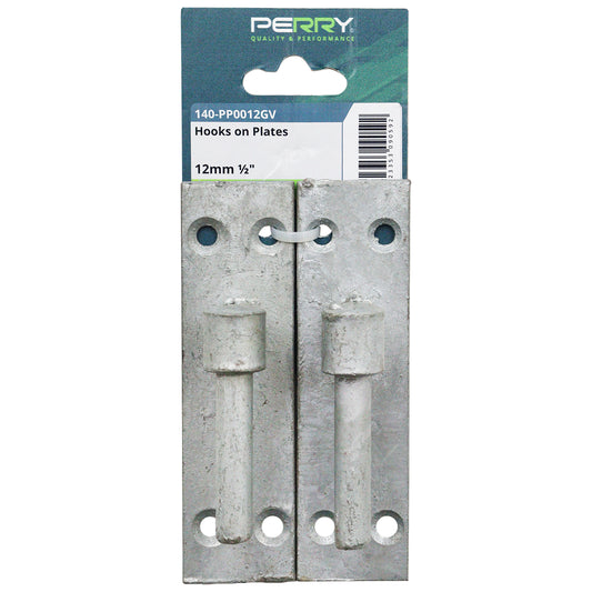 No.140/PP Hooks on Plates ONLY - PERRYPACK