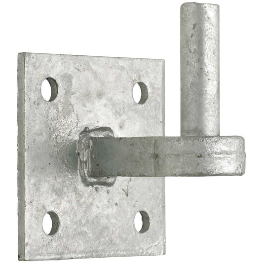 No.153EX/PP Hook on 4" x 4" Plate with Extended Shoulder - PREPACKED