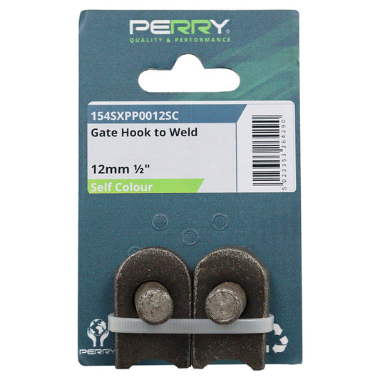 No.154/R Gate Hooks to Weld with Radius End Base - PERRYPACK