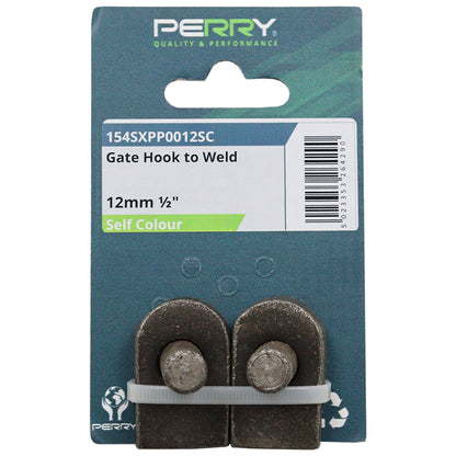 No.154/S Gate Hooks to Weld Straight End Base - PERRYPACK